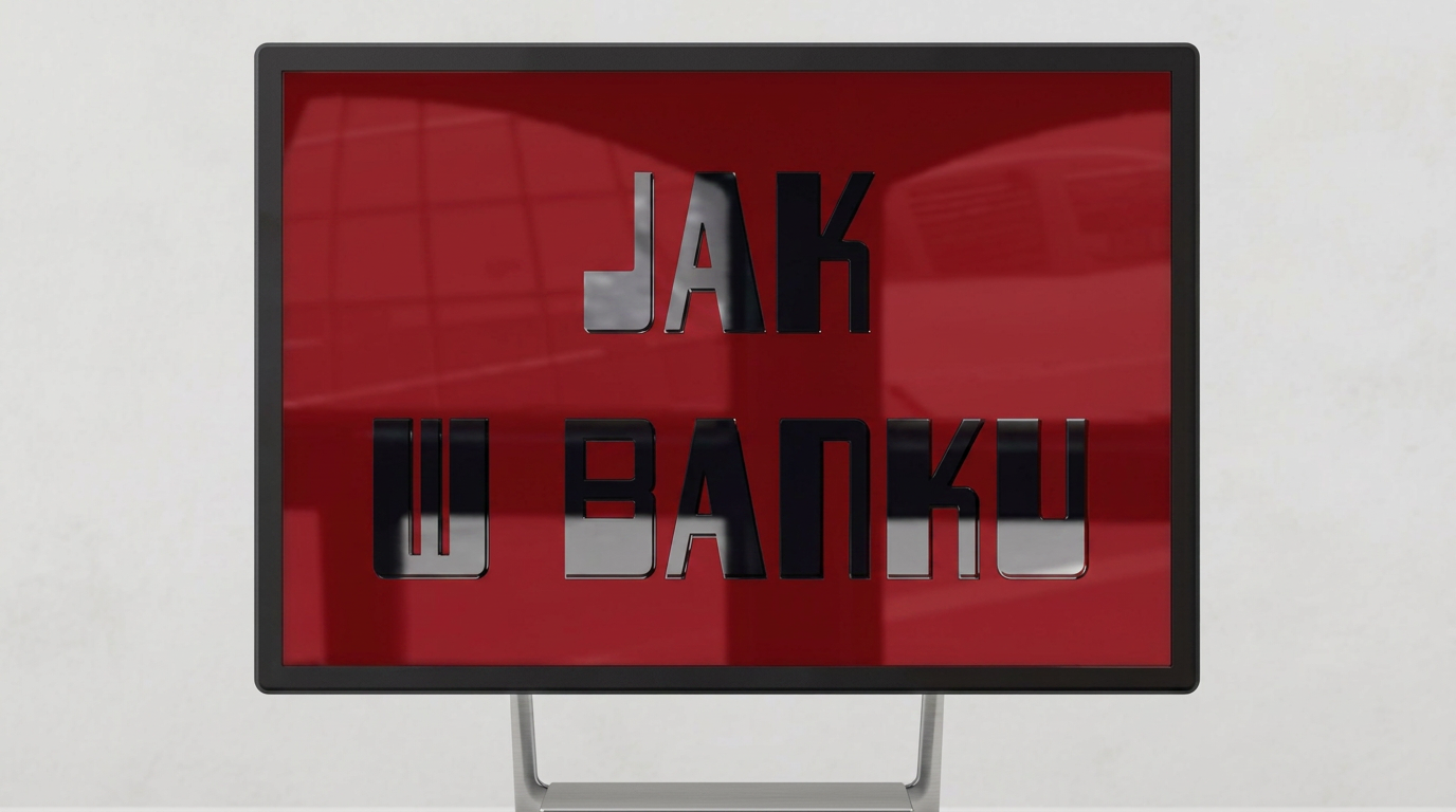 Fotowizytówka produkcji Jak w banku