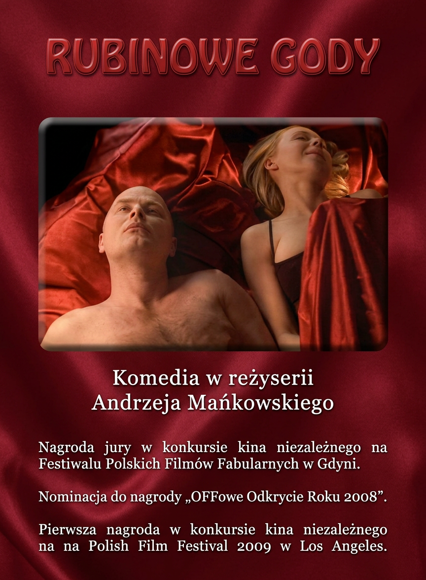Plakat filmu Rubinowe gody