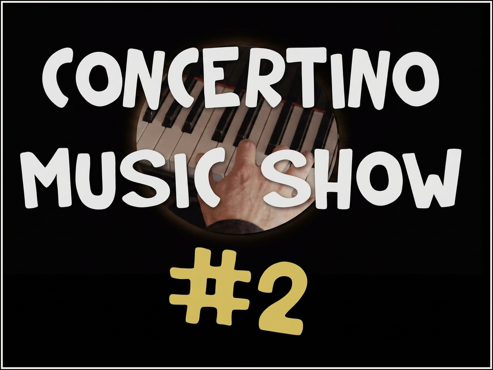 Fotowizytówka produkcji Concertino Music Show. Odcinek 2